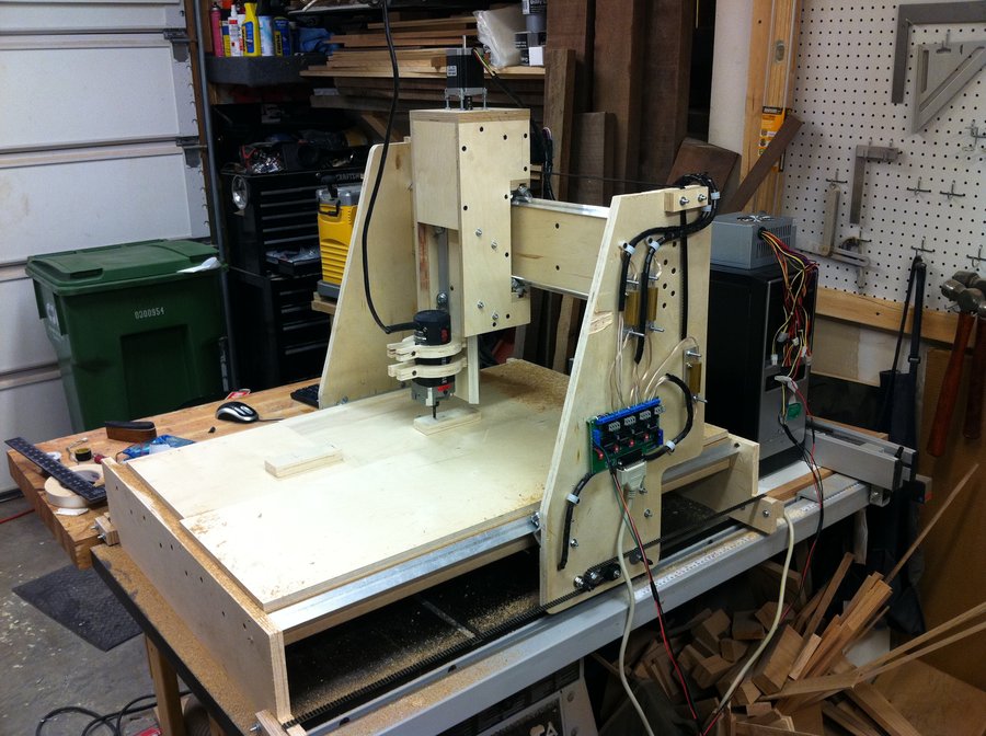 Mc Creations CNC Router Homemade