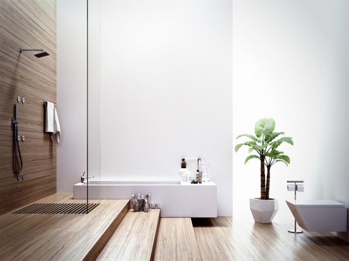 stylish and cozy wooden bathroom designs 