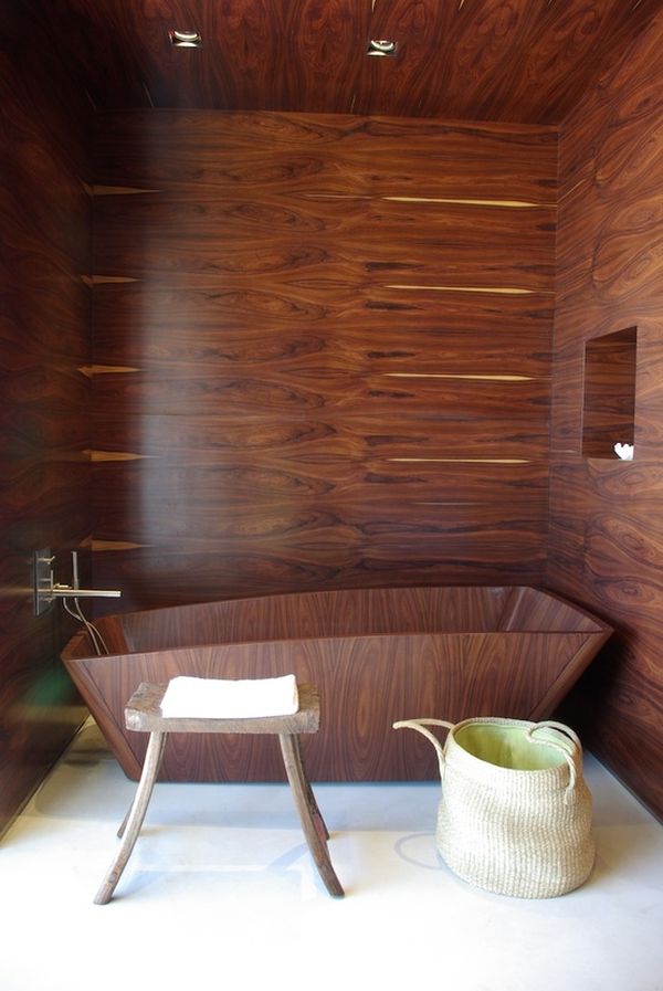 stylish and cozy wooden bathroom designs