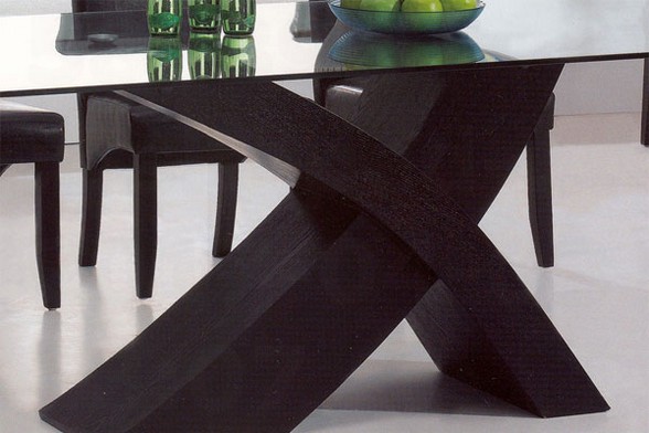 x shaped table