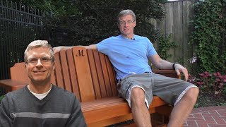 adirondack glider chair woodworking plan