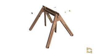 adjustable sawhorse woodworking plans
