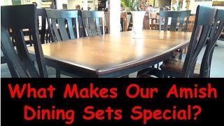 amish dining room furniture