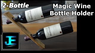 angled wine bottle holder plans