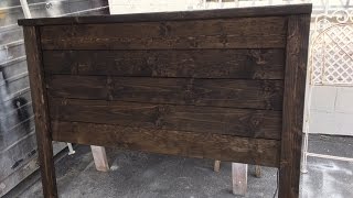 antique wood headboards king size