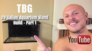 aquarium stand plans 29 gallon