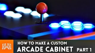 arcade cabinet blueprints