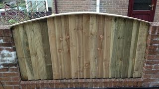 arched fence panels