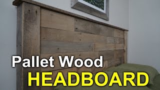 barn wood headboard for sale