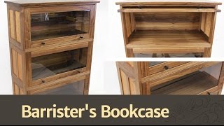 barrister bookcase plans stackable