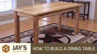 basic dining table plans