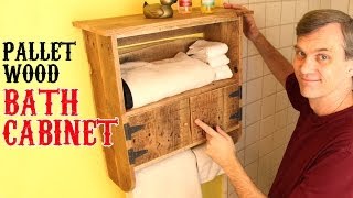 bathroom cabinet plans free