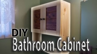 bathroom wall cabinet building plans