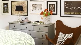 bedroom furniture placement in small room