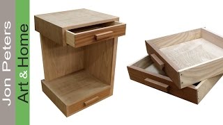 bedside table woodworking plans