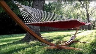 bent wood hammock stand plans