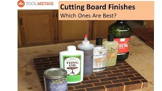 best wood cutting board finish
