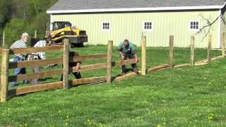 board fence for horses