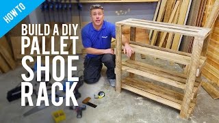 build a shoe rack plans