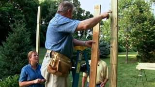 build a simple garden arbor