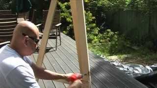 build an easel step by step