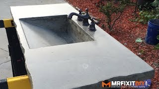 build bathroom sink