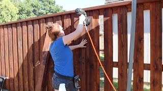 build board fence top