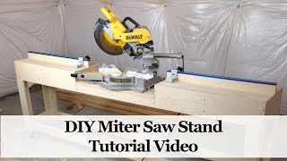 build chop saw table