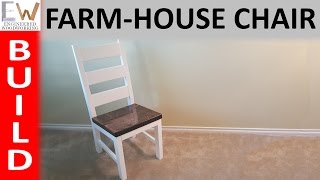 build dining table chairs