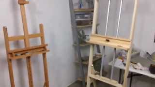 build your own easel woodworking
