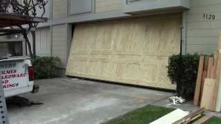 build your own garage door plans