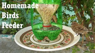 build your own tube bird feeder