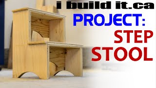 building a kitchen step stool