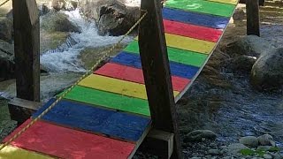 building a suspension bridge for kids