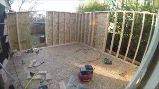 building a wooden frame extension