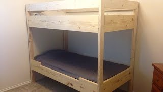 building plans for toddler bunk beds