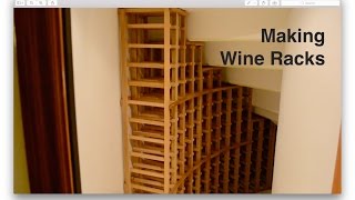 building wine storage racks