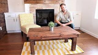built your own coffee table ideas