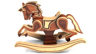 carousel rocking horse designs