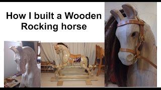 carved wooden rocking horse plans