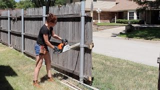 cedar fence building tips