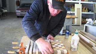 checkerboard cutting board plans