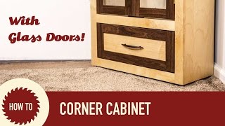 corner cabinet woodworking plans free