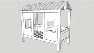 cottage loft bed plans