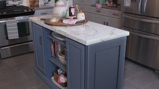 create a custom diy kitchen island