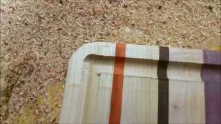 cut groove cutting board