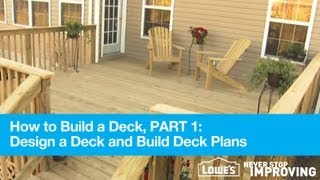 deck design plans free