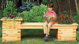 deck planter bench plans