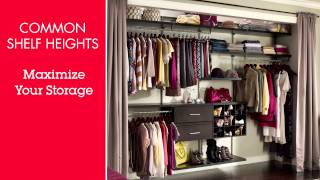 design your own closet organization systems