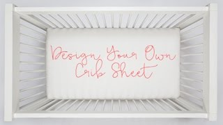 design your own crib bedding online